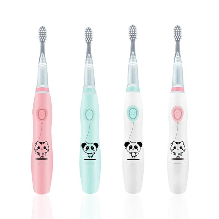 kids pink toothbrush